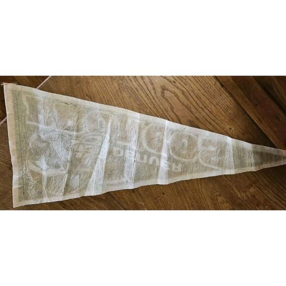 Vintage Wincraft Denver Broncos NFL Pennant Flag Banner 1990's Full Size Fair - Picture 2 of 6